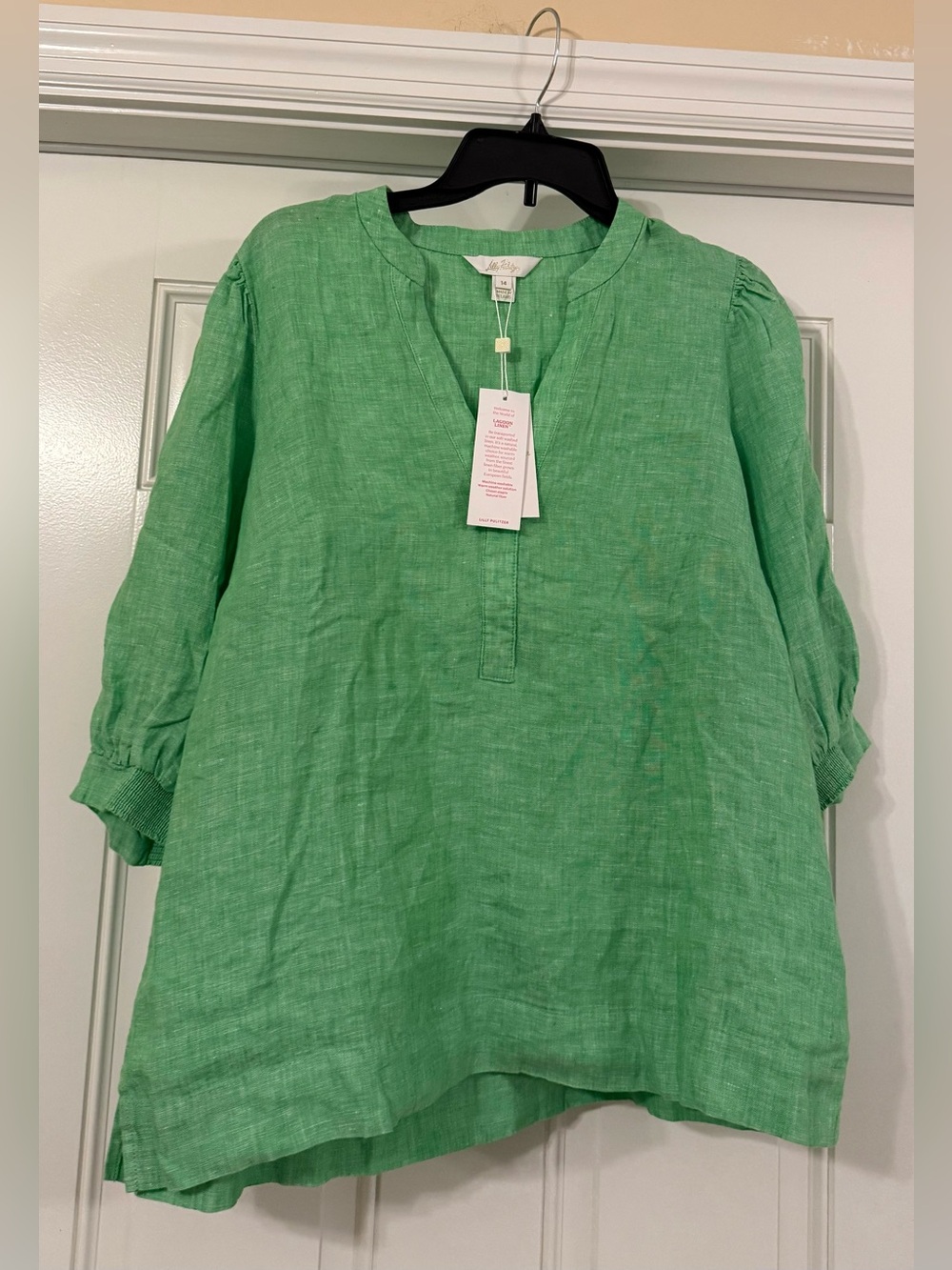 Lilly Pulitzer Mialeigh Linen Top - Picture 5 of 9